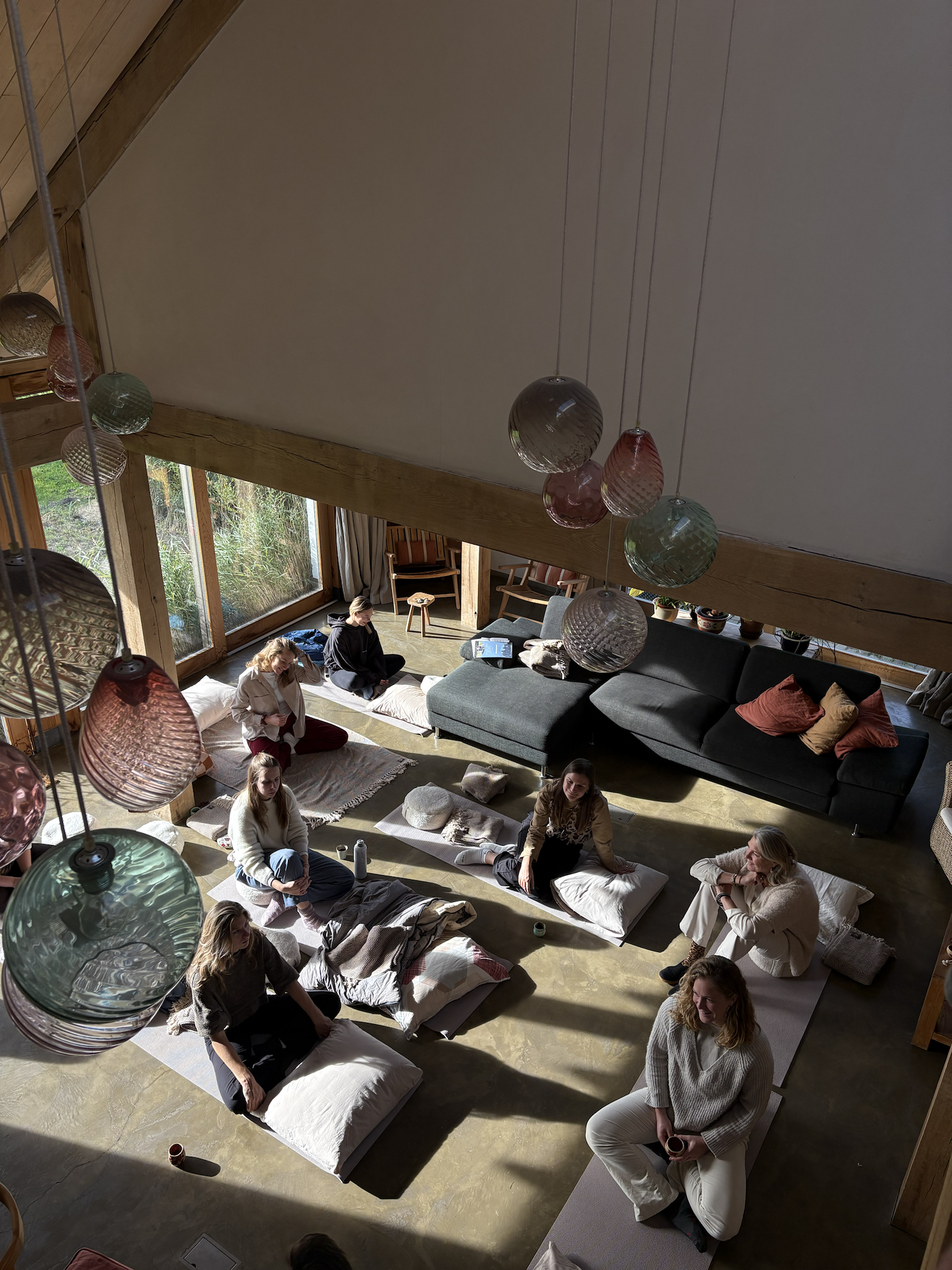 Yogasessie tijdens de Business Retreat